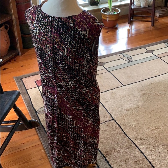 Apt 9 Sleeveless Dress Multi Color Print Large - Picture 4 of 6